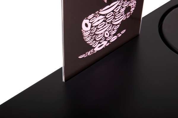 Welcome tray SUPREME with leaflet holder