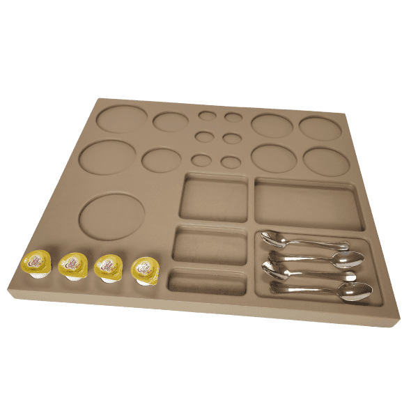 Bespoke-hospitality-tray-of-faux-leather