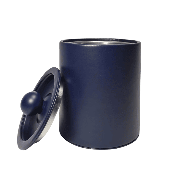 Blue-ice-bucket-for-hotel-room