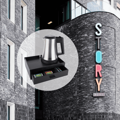 STORY hotels in Sweden have chosen for the SMART hospitality tray from B-TRAY