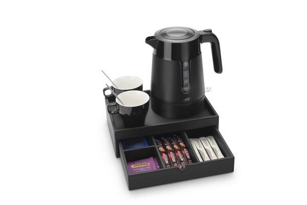 SMART Hospitality Tray - Faux Leather (Black or Warm Beige) - Image 4