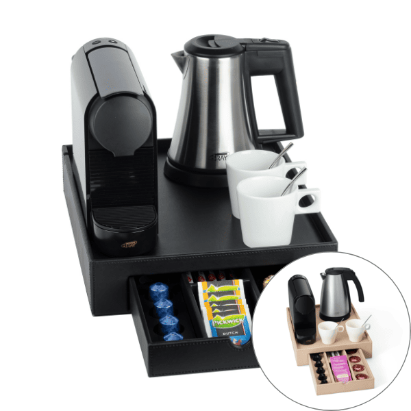 SPACE Hospitality Tray (Black or Warm Beige)